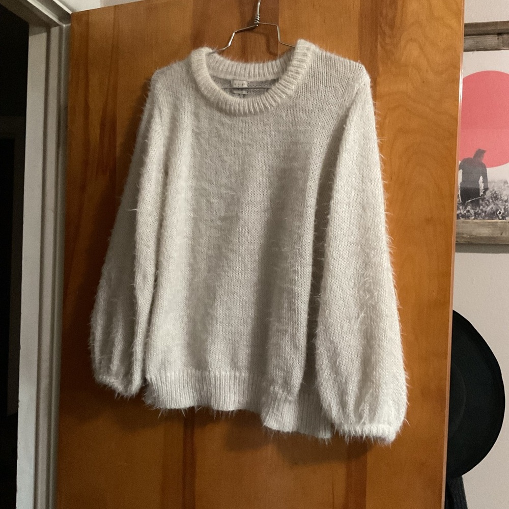 Cozy White Sweater